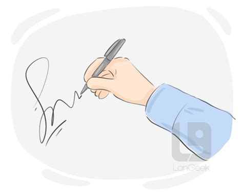 meaning of autograph.